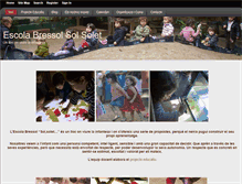 Tablet Screenshot of escolabressol-solsolet.org